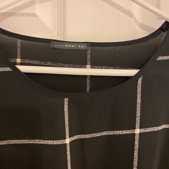 West Kei tie front blouse - Picture 3 of 4